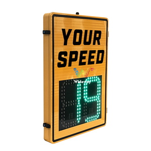 Dấu hiệu phản hồi tốc độ Radar với vật liệu nhôm phản chiếu lớp Ba 600x850mm dấu hiệu an toàn cho đường bộ - Product Image 3