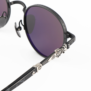 Gafas de Sol de Moda Vintage 2026, Montura Circular para Mujer, Gafas de Sol Premium para Hombre y Mujer, Golf Freedom, Fabricante de Guangdong - Product Image 5