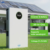 Netzunabhängiges Hybrid 5,5KW 11KW 15KWh 30KWh Solarmodule für Heimenergiespeichersystem Batterie und Wechselrichter Komplettset