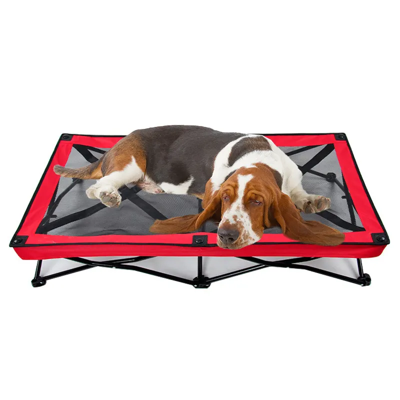 Летний походный надувной матрас, оптовая продажа, охлаждающая дышащая сетчатая кровать для домашних животных