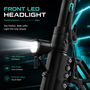 สกู๊ตเตอร์ไฟฟ้าพับได้สำหรับผู้ใหญ่ 800W 40 ไมล์ ระบบดิสก์เบรกคู่ พร้อมแอปพลิเคชั่น Patinetes Elctricos - Product Image 4