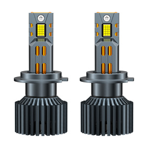 Faros Delanteros LED para Automóvil en Estado <span class=keywords><strong>Nuevo</strong></span>, H1 H3 9005 9006, Bombillas LED para Automóvil, Cuatro Tubos de Cobre, Bombilla LED H7 para Faros Delanteros - Product Image 3