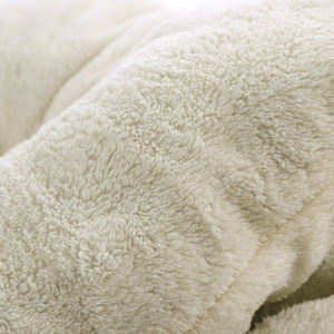 Benutzer definiertes Logo <span class=keywords><strong>30</strong></span>*24*7 Zoll Luxus Grau Faltbares Hunde bett Großes Haustier Sofa Massives Muster Kunst pelz Material Werbe Luxus Hunde bett - Product Image 5