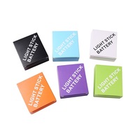 Stik lampu konser Kpop berkualitas, casing pengisi daya aktivitas Kpop, stik cahaya konser, aksesori baterai