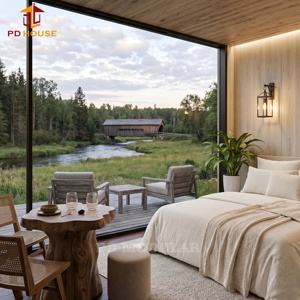 Villa Prefabbricata in Container Stile <span class=keywords><strong>Prateria</strong></span>, Design Europeo, per Hotel e Resort Glamping con Tutti gli Equipaggiamenti Inclusi - Product Image 2