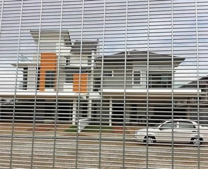 Nóng bán 358 chống leo lên hàng rào màu đen màu xanh lá cây hàn dây lưới hàng rào tấm hàng rào an ninh cao - Product Image 4