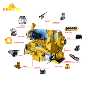 Parti del motore delle macchine Kingcat per Cat 390DL 385C 390D 395F C18 albero motore albero motore a 223 9732 468 5119 - Product Image 5