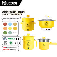 Yuedisi Mini marmite électrique personnalisée Double couche marmite cuiseur à riz électrique pots électriques antiadhésifs