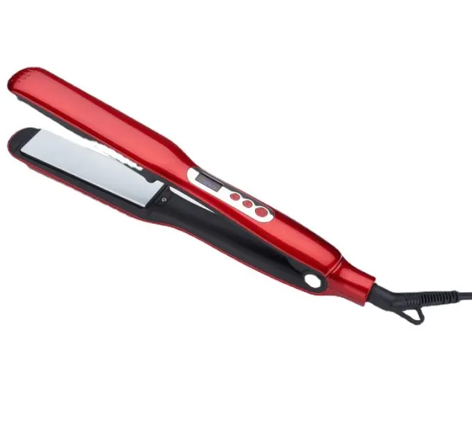 OEM OBM ODM Electric Floating Titanium Flat Iron for Hair Temperature Adjustment Iron Professional Hair Straightener