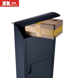 Caja de <span class=keywords><strong>paquetes</strong></span> de metal de pie <span class=keywords><strong>para</strong></span> exteriores <span class=keywords><strong>para</strong></span> <span class=keywords><strong>paquetes</strong></span> Caja de entrega de <span class=keywords><strong>paquetes</strong></span> OEM Buzón extra grande <span class=keywords><strong>para</strong></span> paquete - Product Image 2