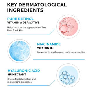 30ml chống nhăn mặt huyết thanh giữ ẩm Hyalu B5 huyết thanh Retinol B3 Niacinamide Effaclar C10 Vitamin huyết thanh - Product Image 5