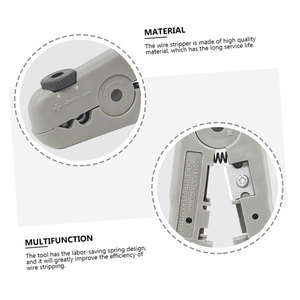 Mini Herramienta Eléctrica de Crimpado Manual para Terminales RJ45, Pelacables, Cortacables, Alicates de Acero Métricos para Bricolaje - Product Image 5