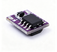 Mini bricolage modifier 3.5-6V 10A 1S brossé ESC Module de contrôle de vitesse électrique unidirectionnel pour RC avion Drone creux tasse moteur ICs