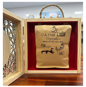 100% วีเซิลโรบัสต้าออร์แกนิกรสเข้มข้นมีกลิ่นหอมเข้มข้นบรรจุเมล็ดกาแฟดิบจากเวียดนาม - Product Image 2