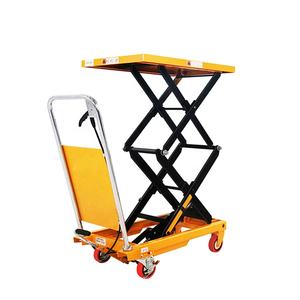 Xilin 350kg Max Lift tinggi 1300mm cepat mengangkat hidrolik Drive multifungsi ganda gunting mengangkat meja - Product Image 3