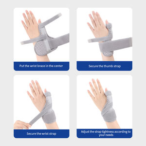 6097 # Sangle de compression de poignet réglable pour le canal carpien avec barres de soutien - Product Image 5