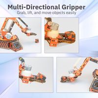 Kit de Ingeniería para Experimentos Científicos de Madera, Kit de Construcción de Brazo Robótico, Kits STEM para Niños