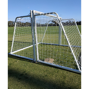 But de football mobile en aluminium personnalisable 24ft x 8ft Professional Freestanding Stadium Box Football goalrts - Product Image 2
