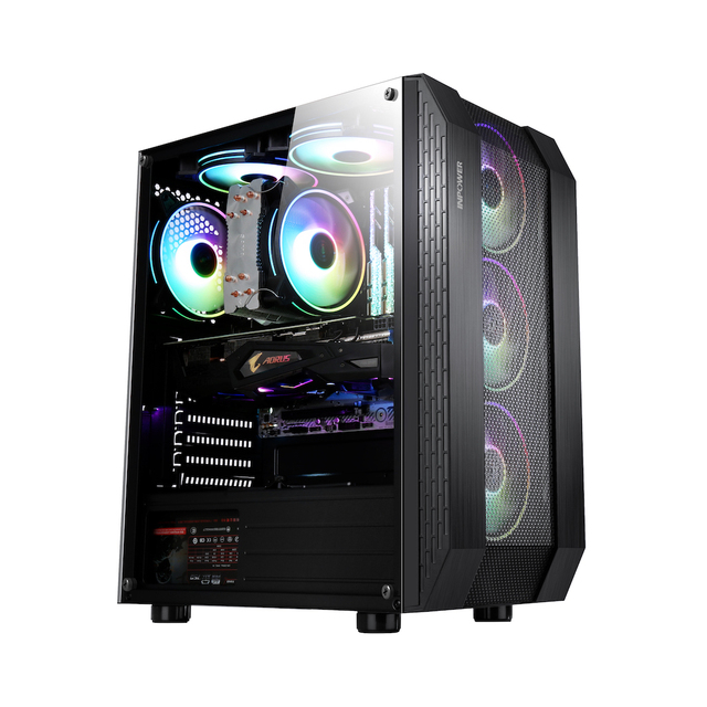 SAMA Popular Casing Computer Mid Tower Computer Magnetic Dust Filter Cabinet Steel ATX Gaming case Pc case