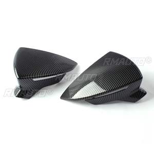 2 uds cubierta de carcasa de espejo retrovisor de coche tapa de espejo lateral para SEAT para LEON MK3 5F ST FR <span class=keywords><strong>Cupra</strong></span> 13-20 para Ibiza MK5 para <span class=keywords><strong>Arona</strong></span> 17-18 - Product Image 2