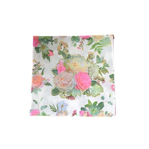 Floral Napkins 330mmx330mm Printed Gold Stamped For Anniversary Events - Product Image 5
