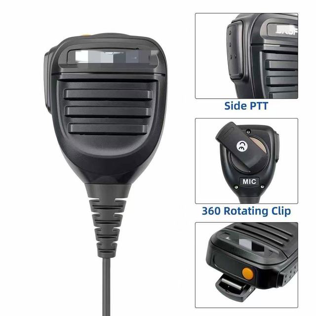 Waterproof Shoulder Speaker Microphone Compatible with Baofeng Handheld Radios BF-UV9R PLUS, A58, BF-9700, UV-9RPlus, 9RPRO