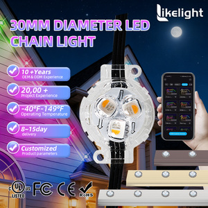 OEM ODM Lumières LED Pixel Point RGBW Permanentes Intelligentes DC12V IP67 pour <span class=keywords><strong>l</strong></span>'Éclairage Extérieur Toute <span class=keywords><strong>l</strong></span>'Année et les Fêtes de Noë<span class=keywords><strong>l</strong></span> - Product Image 1