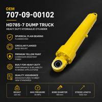 Conjunto de Cilindro de Repuesto 707-09-00102 para Camión Volquete HD785-7, Piezas de Reparación para Trabajo Pesado en Stock