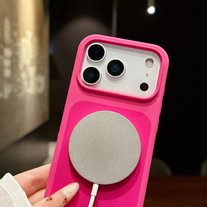 <span class=keywords><strong>Funda</strong></span> de TPU Suave de Color Caramelo de Silicona Líquida para <span class=keywords><strong>iPhone</strong></span> Air 17 16 15 <span class=keywords><strong>14</strong></span> 13 Pro Max, Carga Inalámbrica, Magnética, Antigolpes, Mate - Product Image 5