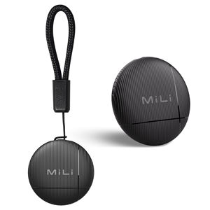 Localisateur intelligent mondial MiLi LiTag <span class=keywords><strong>Duo</strong></span>, traceur de positionnement mondial pour animaux de compagnie, chiens, portefeuilles, objets anti-perte, GPS IOSAndroid <span class=keywords><strong>Google</strong></span> - Product Image 1