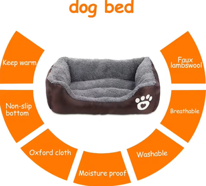Cama Ortopédica de Lujo para Perros Grandes, Cómoda y Lavable, Tipo Sofá, con Tela Oxford, Venta al Por Mayor - Product Image 4