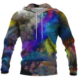 Sudadera con Capucha para Hombre Talla Grande Ultimate Plus, Sudadera con Estampado Gráfico Personalizado y Bolsillo Estampado, Ropa Cómoda de Verano ODM - Product Image 2