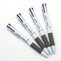 Fábrica multicolor precio bajo multifuncional 1,00mm bolígrafo de plástico logotipo personalizado