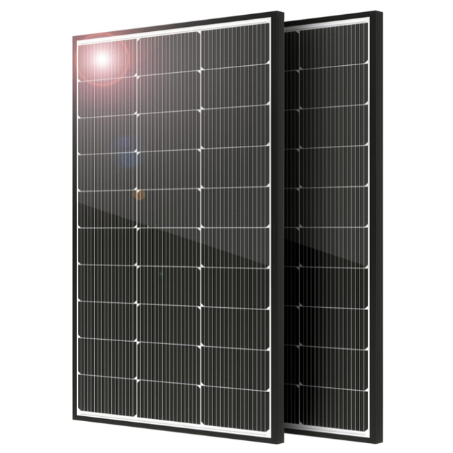OEM  Solar Panel 18V 36V 30W  60W 80W 100WP 120W  150W 200W  Glass Solar Panels  100W Monocrystalline Solar Panel