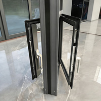 Fenêtres à battants en alliage d'aluminium Yuantai, modernes, à triple vitrage isolant, avec persiennes, pour extérieur, villa, salle de bain, entrée, étanches