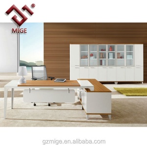 Meubles de bureau design, bureau de direction, panneau en MDF mélaminé - Product Image 1