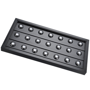 Plafonnier LED encastré au design industriel moderne, avec réflecteurs miroir, corps en fer, forme en grille H, lumière du jour 5000K, AC 220V - Product Image 1