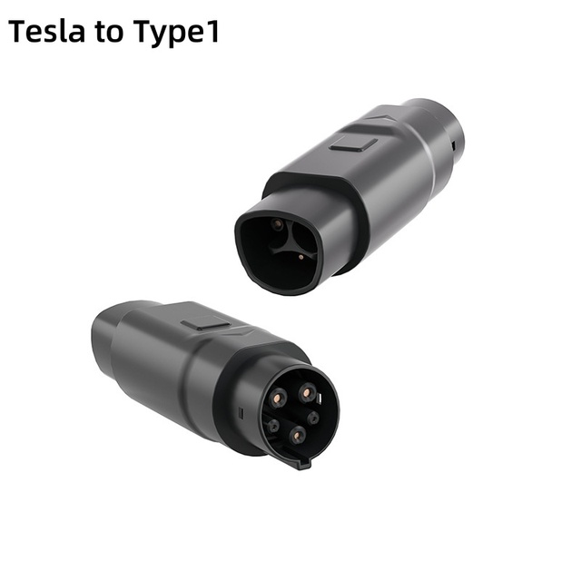 EV Charging Adapter For Tesla to SAE J1772 Type1 AC Charger EV Tesla Adapter for Electric Car NSAC to Type 1 adapter