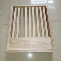 Accessoires d'apiculture 8/10 cadre Vertical à lamelles, sièges sélectionnés assemblés pour la ruche Langstroth