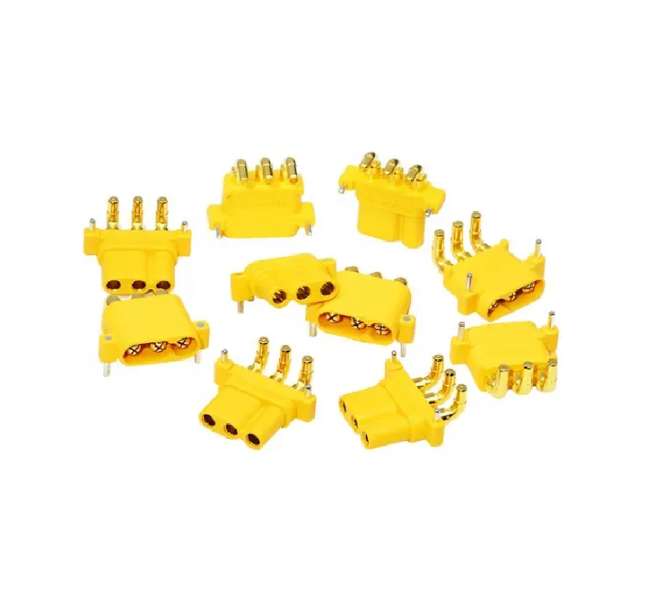 5 Paar MR30 Stecker/Buchse (male/female) 2,0 mm 3 Pin Goldkontakte + Caps 5 Paar MR30 Stecker/Buchse (male/female) 2,0 mm 3 Pin Goldkontakte + Caps
