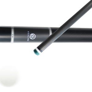OKHEALING Queue de billard en fibre de carbone de haute qualité 19oz, conception 1/2 en deux parties, joint en acier inoxydable, OEM accepté, accessoire de billard - Product Image 4