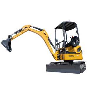 Mini-excavatrice XE17U de 1,7 tonne, à rotation zéro, chenilles rétractables, moteur Kubota fiable, pelle hydraulique compacte, prête à être expédiée - Product Image 4