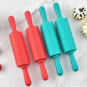 <span class=keywords><strong>Mini</strong></span> 22cm PP nhựa cán <span class=keywords><strong>pin</strong></span> cho trẻ em không dính fondant nướng cán chân - Product Image 1