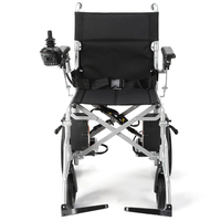 Fauteuil roulant électrique pliable ultra-léger en acier 2026 pour l'Asie du Sud-Est, portable, télécommandé avec joystick