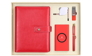 2025 Nuevas Ideas de productos Notebook Power Bank Pen Cable USB y juego de regalo de disco flash USB para padre, novio y hombres de negocios - Product Image 2