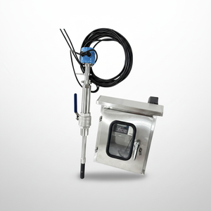 Débitmètre électromagnétique numérique à insertion de type split haute précision avec capteur à impulsions pour eau, lait, boissons, en acier inoxydable - Product Image 1