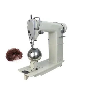 Semi-automatic Single-needle Human Hair Wig Making Machinery Single Needle Sewing Machine For Wigs