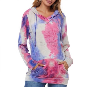 Sudaderas con capucha para mujer, de nuevo diseño, alta calidad, precio barato, Tie-Dye - Product Image 5