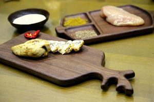 Vente en gros Plateau de service en bois de bambou Plateaux et planche à découper Style Art oriental - Product Image 6