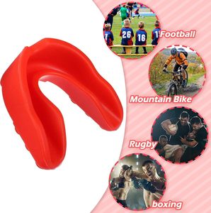 Protège-dents sportif en EVA avec étui pour sports de contact, boxe, basketball, lacrosse, football, MMA - Product Image 4